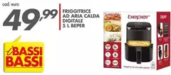 Beper - Friggitrice Ad Aria Calda Digitale Beper - Friggitrice Ad Aria Calda Digitale