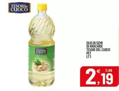 Tesori del cuoco - Olio Di Semi Di Arachide Pet Tesori del cuoco - Olio Di Semi Di Arachide Pet