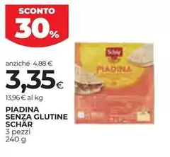 Schar - Piadina Senza Glutine Schar - Piadina Senza Glutine
