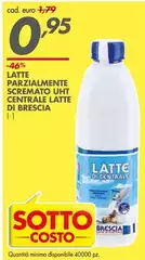Latte Parzialmente Scremato Uht Centrale Latte Di Brescia Latte Parzialmente Scremato Uht Centrale Latte Di Brescia
