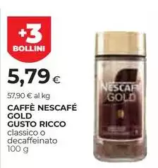 Nescafé - Caffe Gold Gusto Ricco Nescafé - Caffe Gold Gusto Ricco