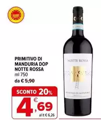Notte rosa - Primitivo Di Manduria DOP