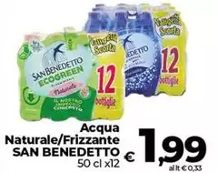 San Benedetto - Acqua Naturale/Frizzante San Benedetto - Acqua Naturale/Frizzante