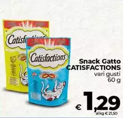 Catisfactions - Snack Gatto