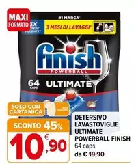 Finish - Detersivo Lavastoviglie Ultimate Powerball Finish - Detersivo Lavastoviglie Ultimate Powerball