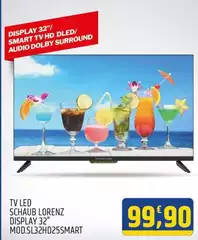 Lorenz - Tv Led Schaub Display 32" Mod.sl32hd25smart Lorenz - Tv Led Schaub Display 32" Mod.sl32hd25smart