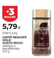 Nescafé - Caffe Gold Gusto Ricco Nescafé - Caffe Gold Gusto Ricco