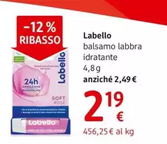 Labello - Balsamo Labbra Idratante 4,8 G 1 Pezzo