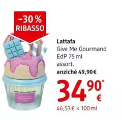 Lattafa - Give Me Gourmand Edp 75 Ml, Assort. Lattafa - Give Me Gourmand Edp 75 Ml, Assort.