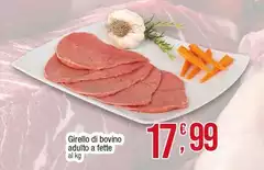 Girello Di Bovino Adulto A Fette