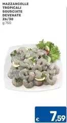 Mazzancolle Tropicali Sgusciate Devenate Mazzancolle Tropicali Sgusciate Devenate