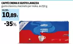 Lavazza - Caffè Crema E Gusto Lavazza - Caffè Crema E Gusto