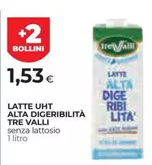 Tre Valli - Latte UHT Alta Digeribilità Tre Valli - Latte UHT Alta Digeribilità