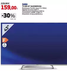 Saba -  TV LED 43" 43A35MIOVA
