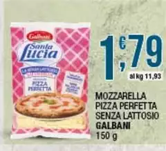 Galbani - Mozzarella Pizza Perfetta Senza Lattosio Galbani - Mozzarella Pizza Perfetta Senza Lattosio