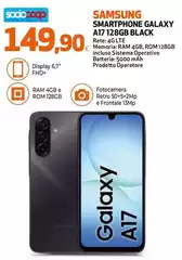Samsung - Smartphone Galaxy A17 128GB Black Samsung - Smartphone Galaxy A17 128GB Black