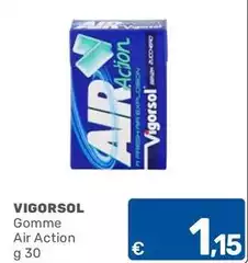 Vigorsol - Gomme Air Action Vigorsol - Gomme Air Action