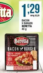 Beretta - Bacon X Burger Beretta - Bacon X Burger