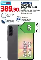 Samsung - Smartphone Galaxy A56 128GB Samsung - Smartphone Galaxy A56 128GB