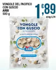 Arbi - Vongole Del Pacifico Con Guscio Arbi - Vongole Del Pacifico Con Guscio