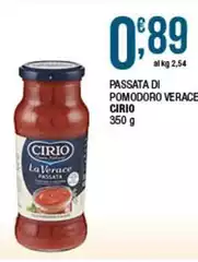 Cirio - Passata Di Pomodoro Verace Cirio - Passata Di Pomodoro Verace