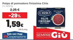 Cirio - Polpa Di Pomodoro Finissima Cirio - Polpa Di Pomodoro Finissima