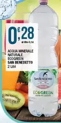 San Benedetto - Acqua Minerale Naturale Ecogreen San Benedetto - Acqua Minerale Naturale Ecogreen