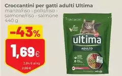 Ultima - Croccantini Per Gatti Adulti