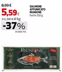 Riunione - Salmone Affumicato Riunione - Salmone Affumicato