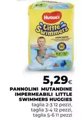 Huggies - Pannolini Mutandine Impermeabili Little Swimmers Huggies - Pannolini Mutandine Impermeabili Little Swimmers