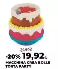 Party - Macchina Crea Bolle Torta Party - Macchina Crea Bolle Torta