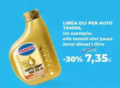 Tamoil - Linea Oli Per Auto Tamoil - Linea Oli Per Auto