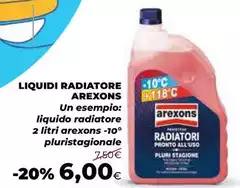 Arexons - Liquidi Radiatore Arexons - Liquidi Radiatore