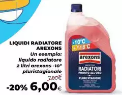 Arexons - Liquidi Radiatore Arexons - Liquidi Radiatore