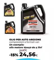 Arexons - Olio Per Auto Arexons - Olio Per Auto