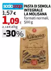 La Molisana - Pasta Di Semola Integrale La Molisana - Pasta Di Semola Integrale