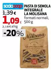 La Molisana - Pasta Di Semola Integrale La Molisana - Pasta Di Semola Integrale