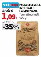 La Molisana - Pasta Di Semola Integrale La Molisana - Pasta Di Semola Integrale