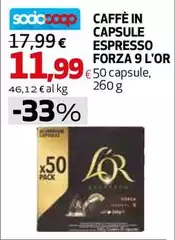 L'or espresso - Caffè In Capsule Espresso Forza L'or espresso - Caffè In Capsule Espresso Forza