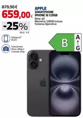Apple - Smartphone iPhone 16 128GB
