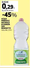 San Benedetto - Acqua Minerale Naturale Ecogreen San Benedetto - Acqua Minerale Naturale Ecogreen