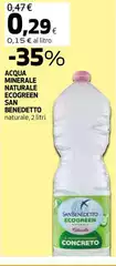 San Benedetto - Acqua Minerale Naturale Ecogreen San Benedetto - Acqua Minerale Naturale Ecogreen