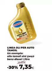 Tamoil - Linea Oli Per Auto Tamoil - Linea Oli Per Auto