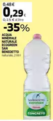 San Benedetto - Acqua Minerale Naturale Ecogreen San Benedetto - Acqua Minerale Naturale Ecogreen