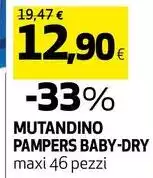 Pampers - Mutandino Baby-Dry Pampers - Mutandino Baby-Dry