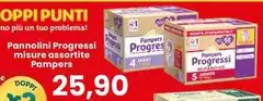 Pampers - Pannolini Progressi Misure Assortite Pampers - Pannolini Progressi Misure Assortite