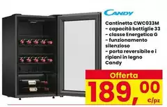 Candy - CWC033M Automatica/Lasse Corrector E Candy - CWC033M Automatica/Lasse Corrector E
