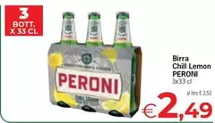 Peroni - Birra Chill Lemon