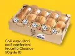 Colli Espositori Da 5 Confezioni (Ecchetto Classico 50g Da 8 Colli Espositori Da 5 Confezioni (Ecchetto Classico 50g Da 8