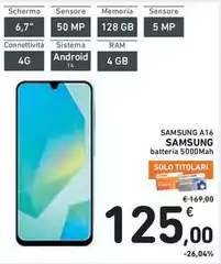 Samsung - A16 Samsung - A16